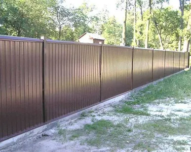 фото Строительство заборов "под ключ".