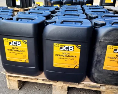 фото Масло гидравлическое O.E.M. Truck for JCB HP hydraulic fluid 32 20л