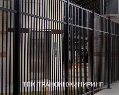фото Забор металлический