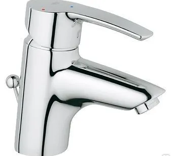 фото Grohe Eurostyle 2337410E Смеситель для раковины со сливным гарнитуром Grohe