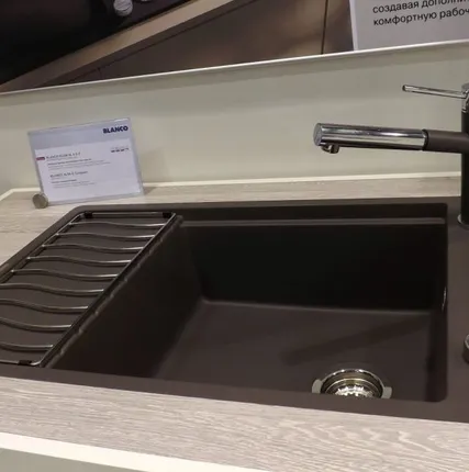 Фото №0 Кухонная мойка Blanco Elon XL 6S Кофе 518744 Blanco