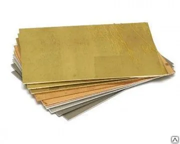 Фото №0 Полоса латунная 6.5 мм марка латуни Л63, ЛС59-1