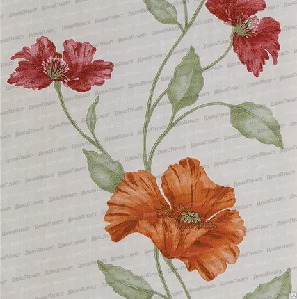 Фото №0 Стеновая панель ПВХ МАКОВОЕ НАСТРОЕНИЕ