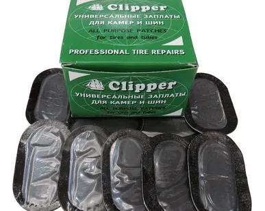 фото Набор заплат B201 камерные (овал) 35*60мм (50шт.) Clipper