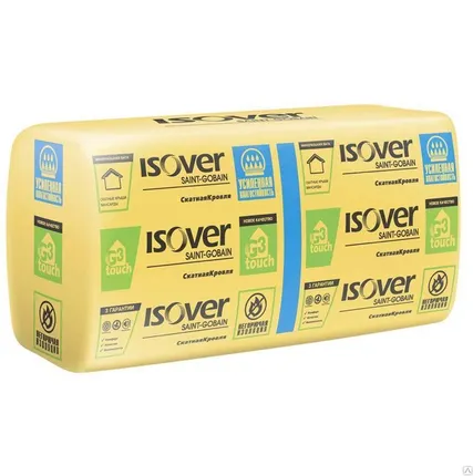Фото №0 Теплоизоляция ISOVER скатная кровля 1170х610х100