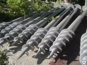 фото Свая винтовая 108 мм Высота 3,0 м