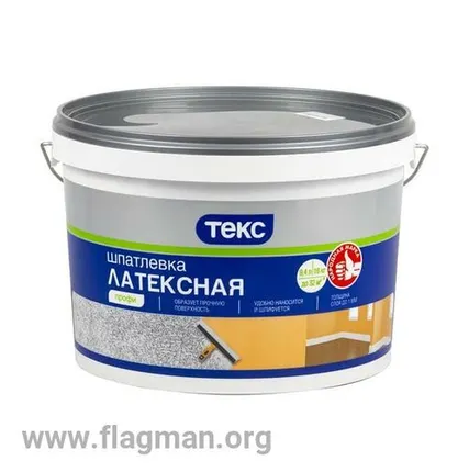 Фото №0 Шпатлевка ФИНИШНАЯ для сухих помещений / Профи 16 кг