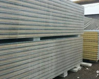 фото Сэндвич панели пенополиуретан 100 мм, 4,07 м