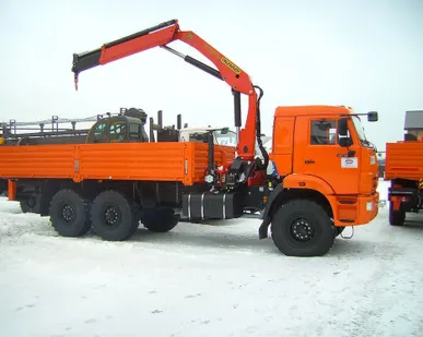 фото Манипулятор Palfinger PK 15500A на шасси КАМАЗ 43118
