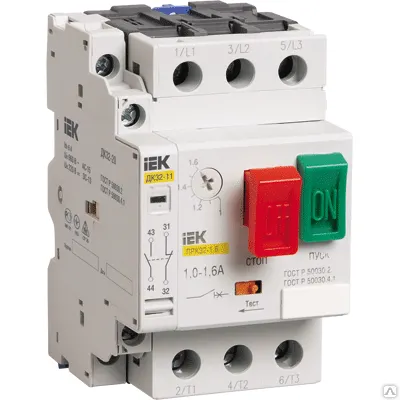 Фото №0 Пускатель для электродвигателей ПРКА32 13-18А АС 660В ИЭК