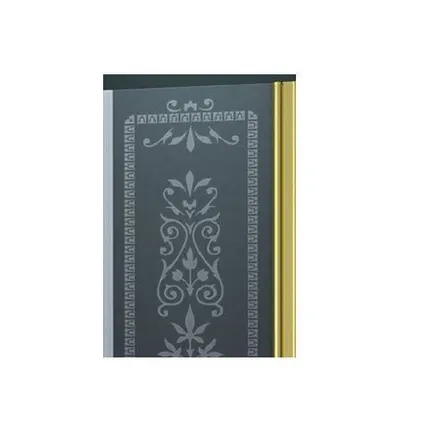 Фото №0 Душевая дверь в нишу Cezares Royal Palace B13 90+60/40 см золото