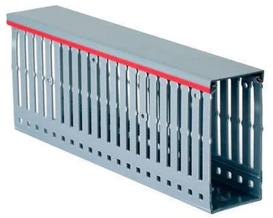 фото Кабель-канал перфорированный RL12 60х80 G (дл.2м) ДКС 00151RL