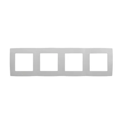 Фото №0 ЭРА Рамка 4-м Эра12-5004-01 белая Б0014771 ЭРА