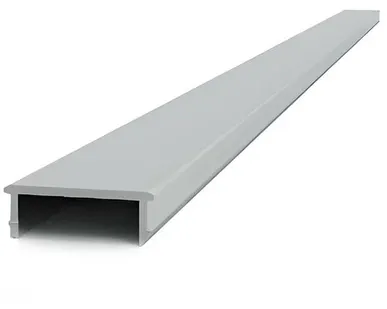 фото Заглушка Анод серебро профиль алюминиевый 6,0 м