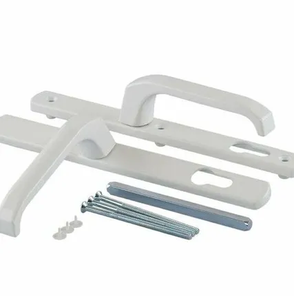 Фото №0 Гарнитур нажимной Elementis сплошной PZ/25/92/8 (длина штифта 120мм), белый