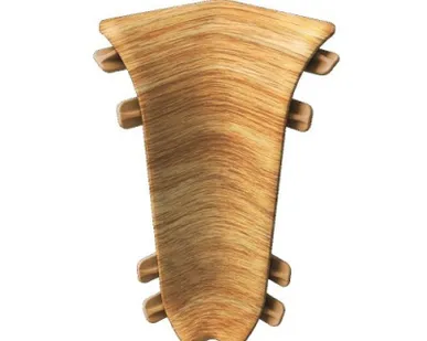 фото Угол внутренний для плинтуса Lexida (212 Дуб светлый)