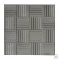 Фото №0 Тротуарная плитка Паркет