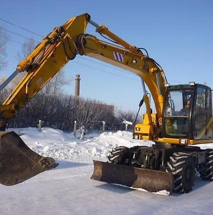 Фото №0 Аренда колесного экскаватора JCB JS 145W, Услуги колесного экскаватора JCB JS 145W