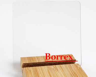 фото Монолитный листовой пластик ПЭТ-А 1250х2050х1мм (прозрачный) Borrex
