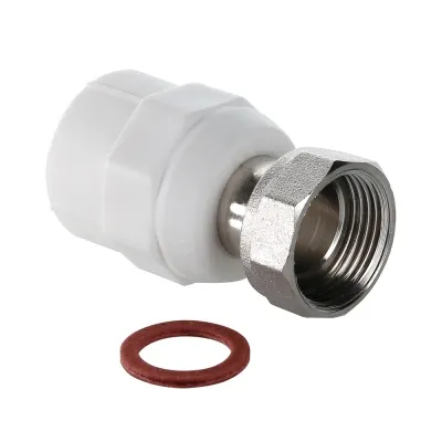 Фото №0 Соединитель PPR с накид.гайкой  VT708  д.32х1"