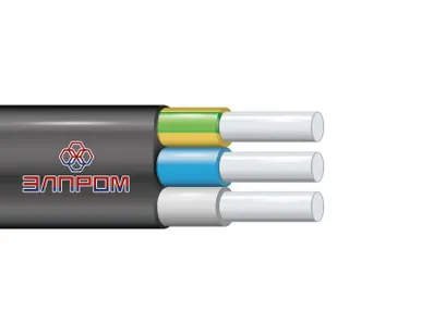 фото Кабель АВВГ-П 3х2.5 Б ОК 0.66кВ (бухта) (м) ЭлПром НТ000002613