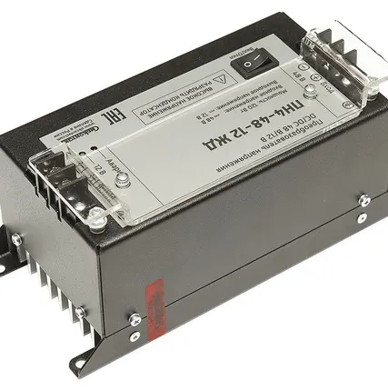 Фото №1 ПН4-48-12 ЖД конвертер, преобразователь напряжения 48В/12В