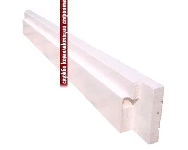 фото Перекладина белая м 08 (ламинированная) к полотну 725