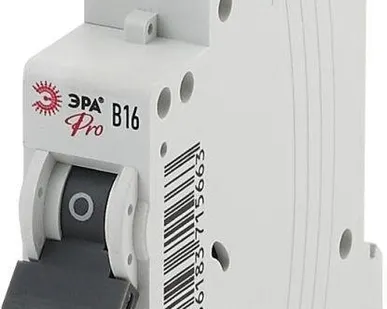 фото Выключатель автоматический модульный 1п B 16А ВА47-63 Pro NO-901-60 ЭРА Б0031832