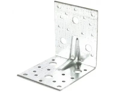 фото Уголок крепежный усиленный ребром жесткости 105*105*90
