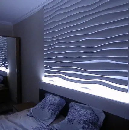 Фото №0 Гипсовые стеновые 3D панели