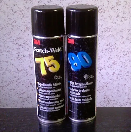 Фото №0 Аэрозольный клей 3М