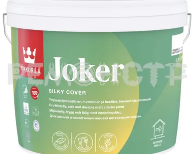 фото Краска акрил интер  2,7л мат моющ (1) база С Tikkurila JOKER (под заказ) П