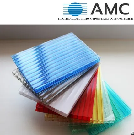 Фото №0 Сотовый поликарбонат OKTEKO 4 line прозрачный