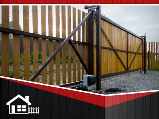 Фото №0 Установка каркаса откатных ворот (Автоматические)