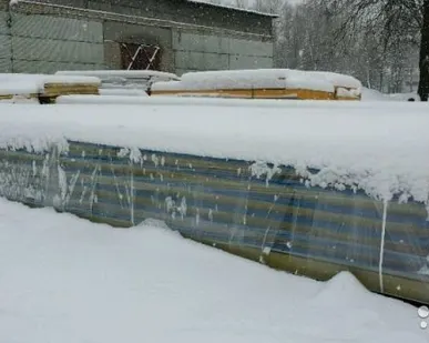 фото Сэндвич-панель кровельная минвата 120 мм 6,96 м