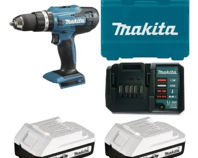 фото Аккумуляторная безударная дрель-шуруповерт Makita DF488D004