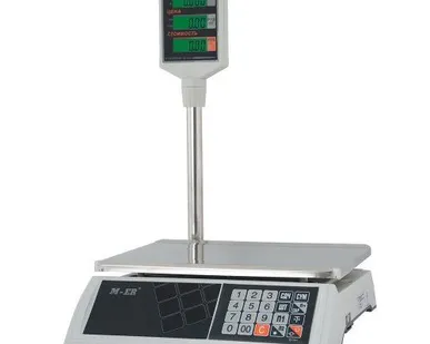 фото Весы торговые M-ER 327АСP-32.5 с АКБ (со стойкой) LCD