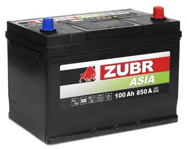 фото Аккумулятор ZUBR Premium ASIA 100 Ач о.п.