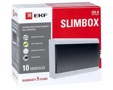 фото Щит ЩРН-П-10 "SlimBox" IP41 PROxima EKF sb-n-10