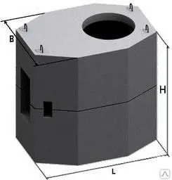 Фото №0 Колодец кабельной связи ККС 5-80