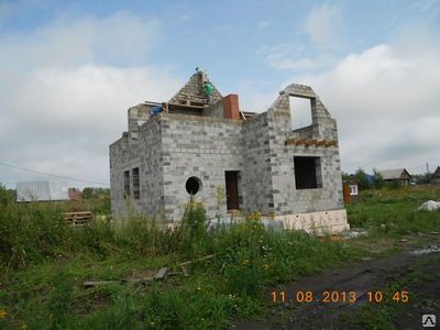 Фото №0 Строительство из газобетона домов
