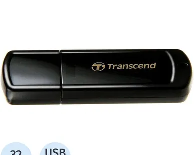 фото Флеш-память Transcend JetFlash 350, 32Gb, USB 2.0, чер, TS32GJF350