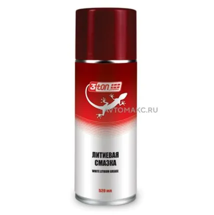 Фото №0 3TON Литиевая смазка (аэрозоль), 520мл