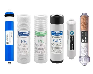 фото Комплект картриджей к обратному осмосу Экодар 6 Eko с минерализатором Eko.Minerals