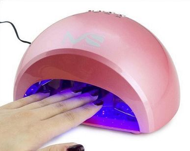 фото Профессиональная лампа УФ LED круглая 36 W