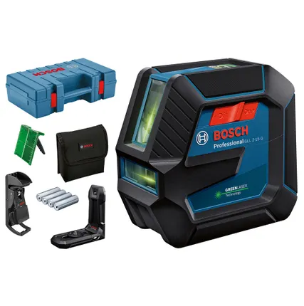 Фото №0 Лазерный уровень Bosch GLL 2-15 G + DK 10 (0.601.063.W02)