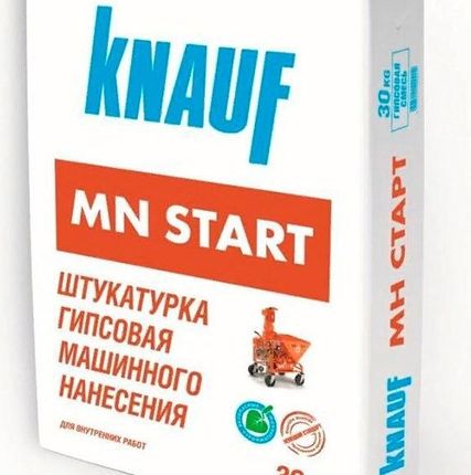 Фото №0 Штукатурка Knauf МН-Старт гипсовая 30 кг