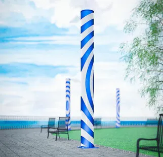 фото Декоративная опора «1М-Зебра»