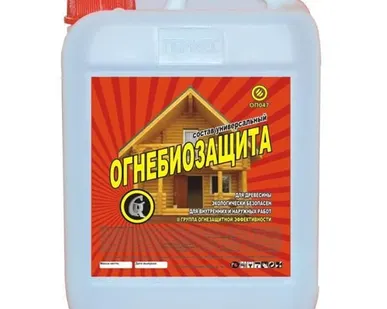 фото Огне-биозащита для дерева