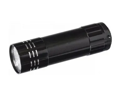 фото Фонарь FOCUSRRAU 1002 9 светодиод черн/ алюм, влагонепр